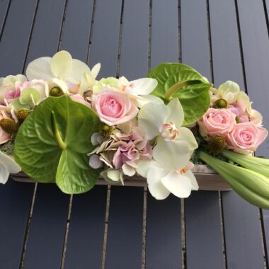 Montage de fleurs