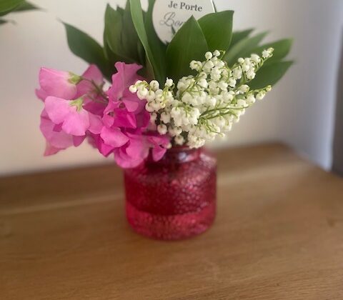 Muguets en vase